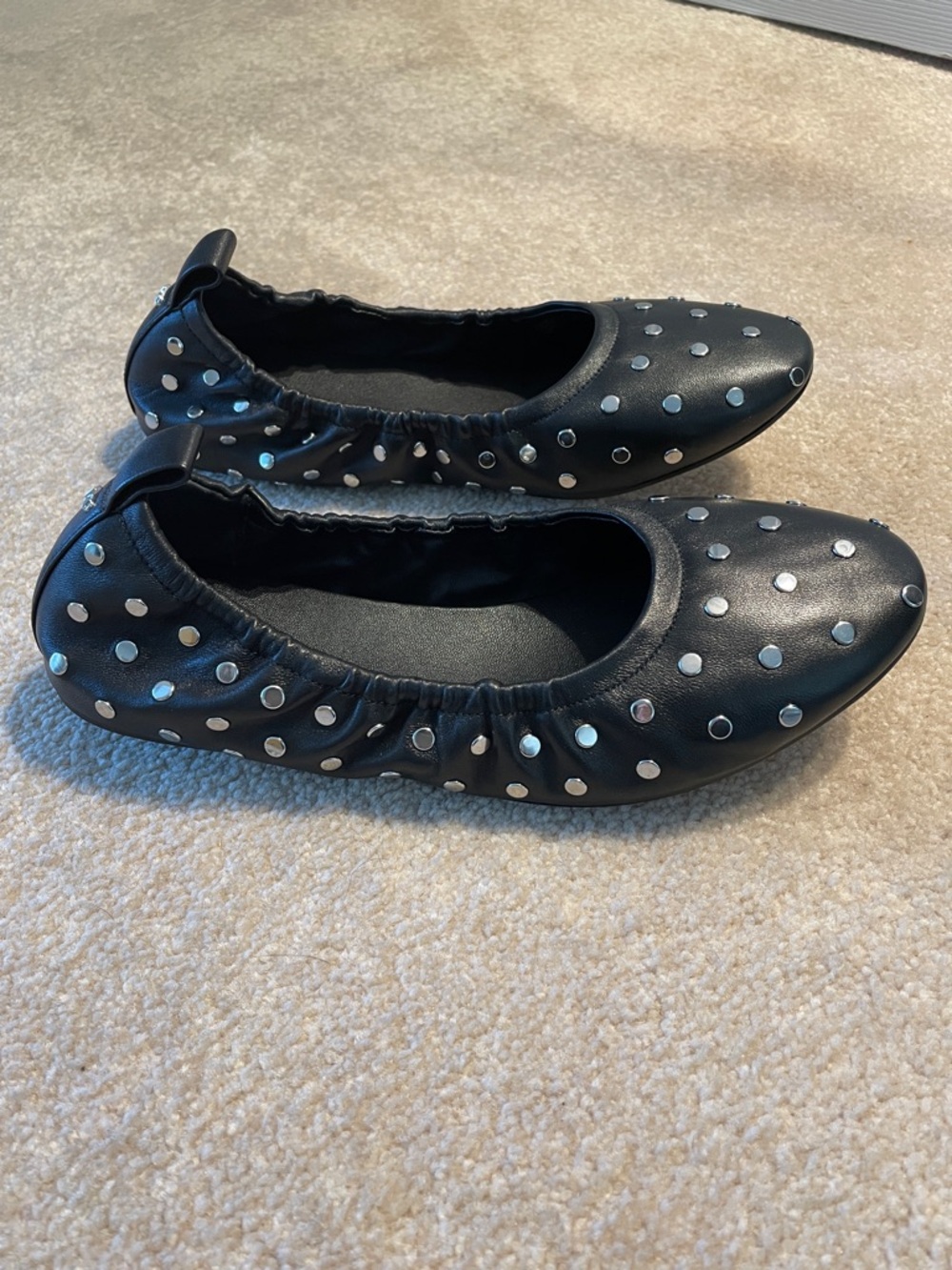 Michael Kors Amy Ballet Flats with Studs - Picture 2 of 11